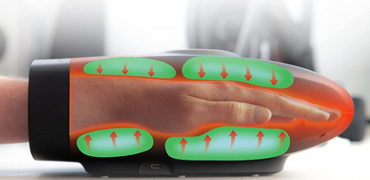 Wireless hand massager